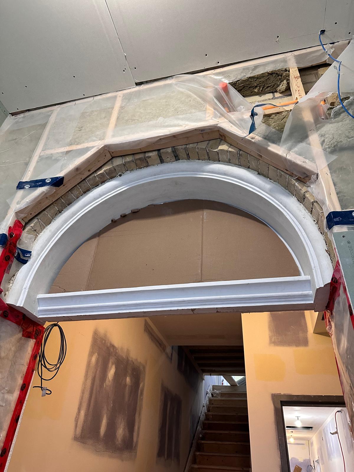 Metal framing drywall project Toronto